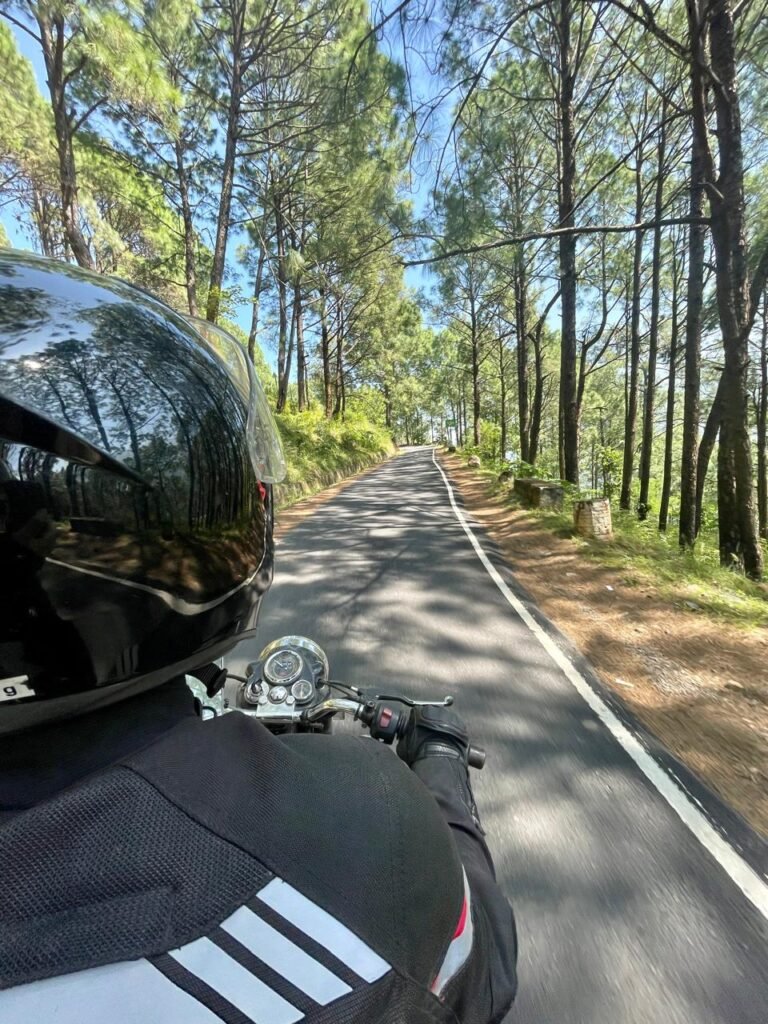 the wild path.in motorcycle journeys